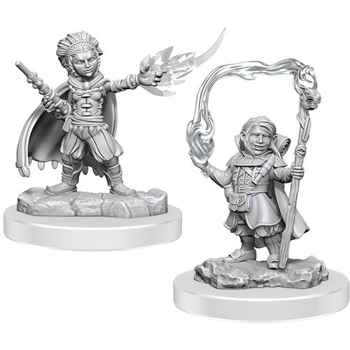 Halfling Wizards Female - Nolzur's Marvelous Unpainted Minis