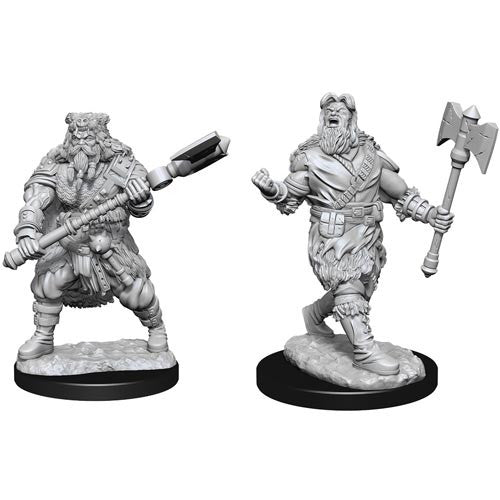 Human Barbarian Male - Nolzur's Marvelous Unpainted Minis