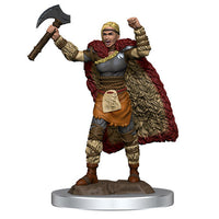 Human Barbarian Female - Icons of the Realms Premium Painted Figure