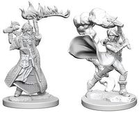 Human Cleric Female - Pathfinder Battles Deep Cuts Unpainted Minis