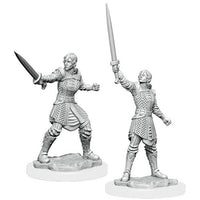 Human Dwendalian Empire Fighter - Critical Role Unpainted Minis