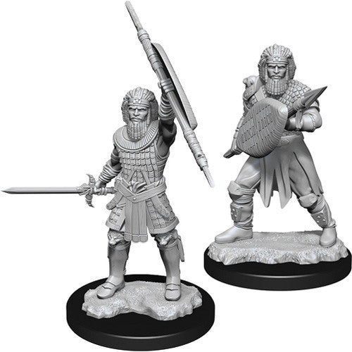 Human Fighter Male - Nolzur's Marvelous Unpainted Minis