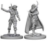 Human Rogue Female - Pathfinder Battles Deep Cuts Unpainted Minis