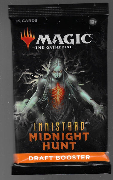 Innistrad Midnight Hunt Draft Booster Pack - MTG - Magic The Gathering