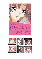 Mobile Suit Gundam & Mobile Suit Gundam Seed: Clear File Folder & Stickers Lacus Clyne- Banpresto Ichiban Kuji Prize F