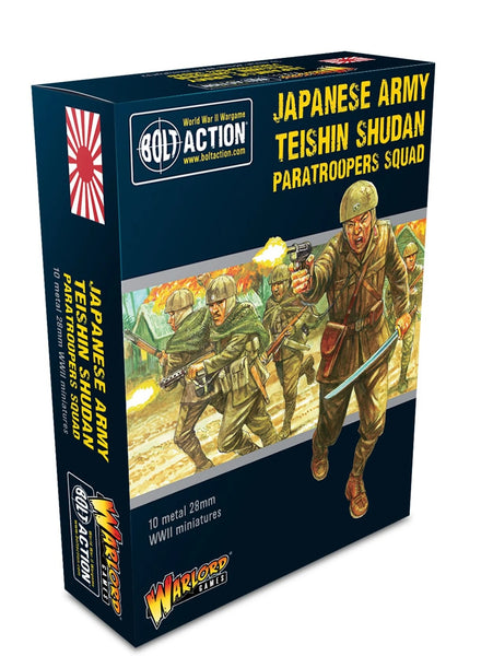 Japanese Army Teishin Shudan Paratroopers Squad - Bolt Action