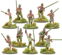 Japanese Bamboo Spear Fighter Squad - Bolt Action