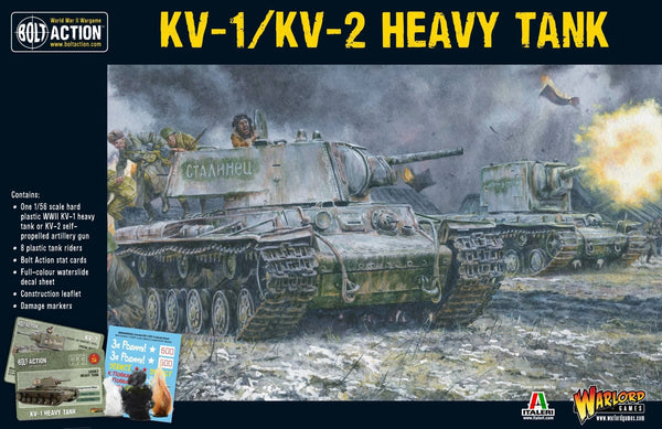 Soviet KV-1 / KV-2 Heavy Tank - Bolt Action