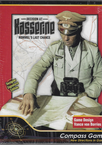 Decision At Kasserine Rommels Last Chance - Compass Games