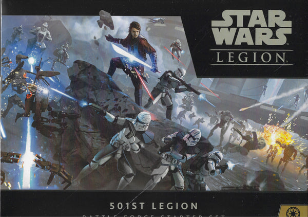 Star Wars Legion 501 st Legion Battle Force Starter Set - Star Wars Le –  MantisGamingStudios