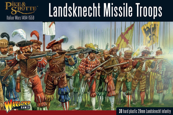 Landsknecht Missile Troops ( Italian Wars 1494-1559 ) - Pike & Shotte