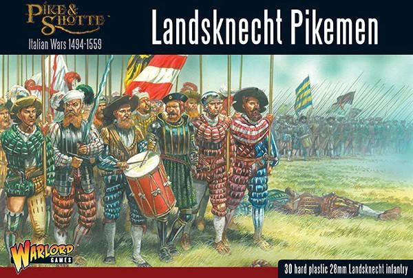 Landsknecht Pikemen ( Italian Wars 1494-1559 ) - Pike & Shotte