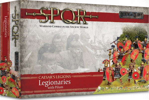 Caesar's Legions Legionaries with Pilum - SPQR Death or Glory Revised Edition