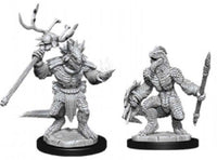 Lizardfolk & Lizardfolk Shaman - Nolzur's Marvelous Unpainted Minis