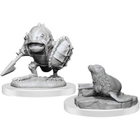 Locathah & Seal - Nolzur's Marvelous Miniatures