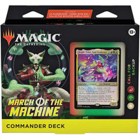 March of the Machines Commander Deck Call for Backup - MTG  - Magic The Gathering