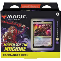 March of the Machines Commander Deck Growing Threat - MTG - Magic The Gathering