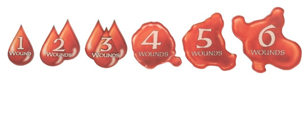 Massive Wounds Markers - Gale Force Nine