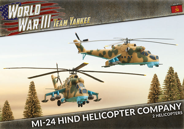 MI-24 Hind Helicopter Company - World War III Team Yankee