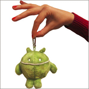 Micro Android Bag Clip 3" - Squishable