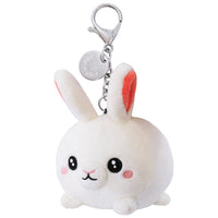 Micro Fluffy Bunny Keychain 3" - Squishable