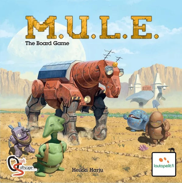 M.U.L.E The Board Game - Lautapelit.fi