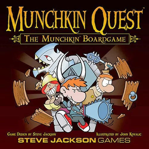 Munchkin Quest The Board Game - Steve Jackson Games
