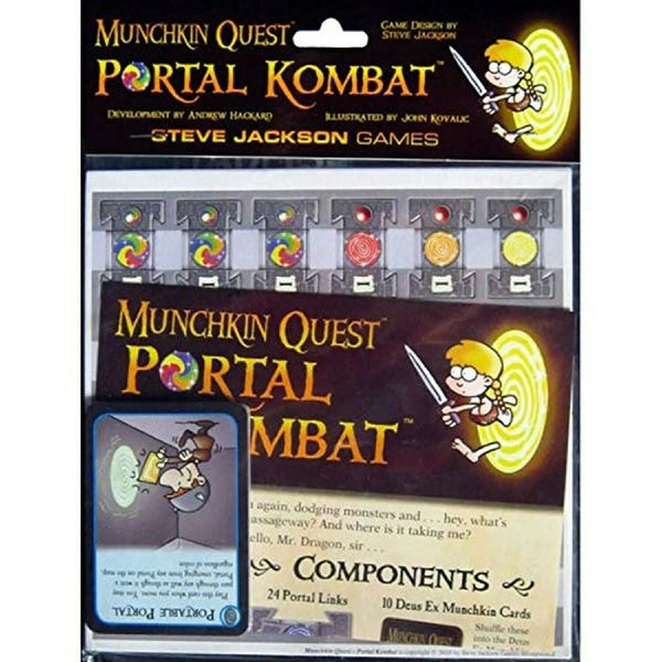 Munchkin Quest Portal Combat Expansion - Steve Jackson Games