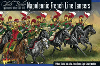 Napoleonic French Line Lancers Napoleonic Wars ( 1789-1815 ) - Black Powder