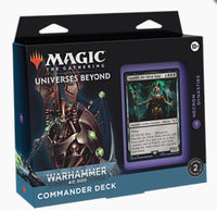 Universes Beyond Commander Deck Warhammer 40k Necron Dynasties - Magic the Gathering