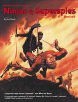 Ninjas & Superspies Revised (Hard Cover) - Palladium Megaverse