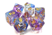 Particles Volcanic Lightning Dice Set (7) - Old School Dice & Accessories