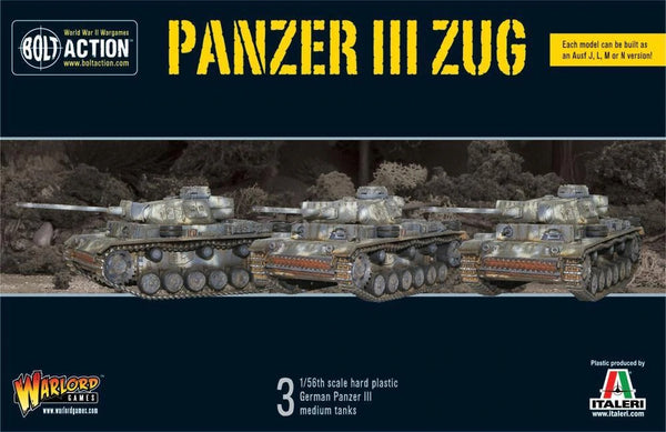 Panzer III Zug - Bolt Action