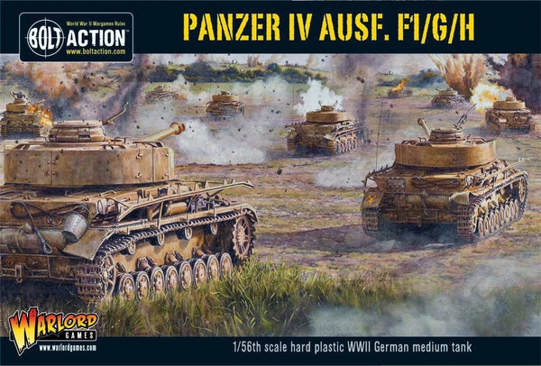 German Panzer IV Ausf. F1/G/H Medium Tank - Bolt Action