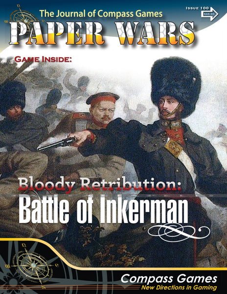 Paper Wars #100 The Western Front 1917 (Game Edition)- Compass Games