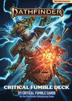 Pathfinder Second Edition Critical Fumble Deck - Paizo Publishing