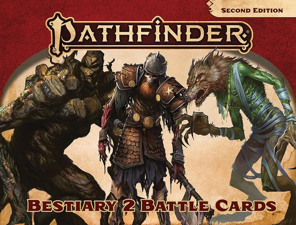 Pathfinder: Bestiary 2 Battle Cards - Paizo Publishing