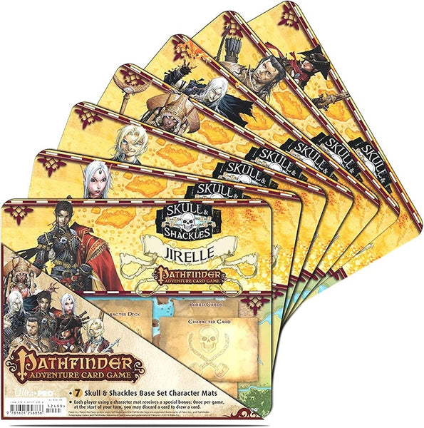 Pathfinder Adventure Card Game Skull and Shackles: Character Mats 7-Pack - Ultra Pro