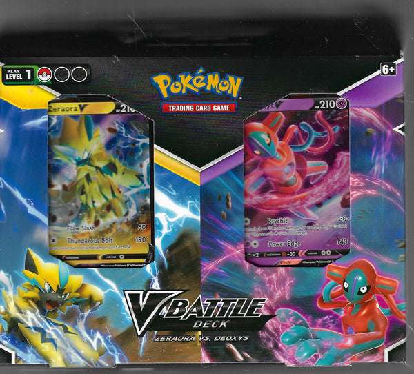 Pokémon TCG: Deoxys V and Zeraora V Battle Deck
