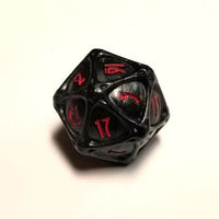 D20 Orb Shadow & Demon's Eye - Polyhero Dice