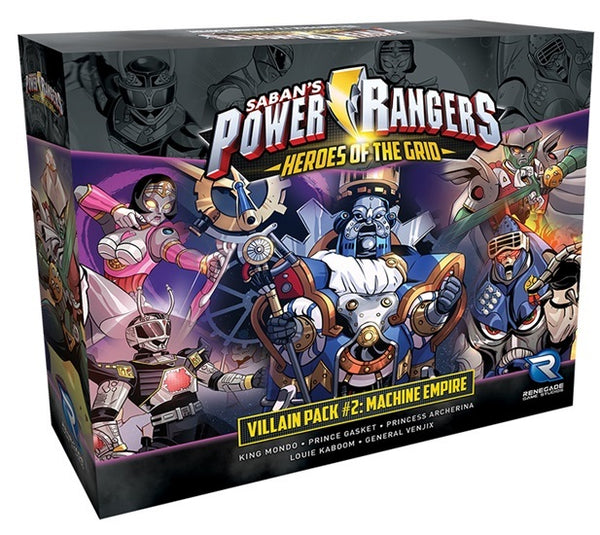 Power Rangers Heroes of the Grid: Villain Pack #2 Machine Empire Expansion - Renegade Game Studios