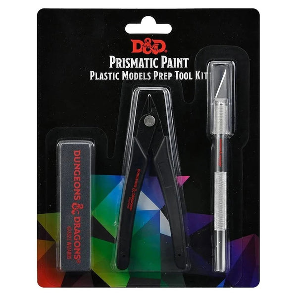 Dungeons & Dragons Prismatic Paint: Plastic Models Prep Tool Kit - Wizkids