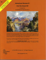 Adventure Module R1 Into the Great Rift - BRW Games