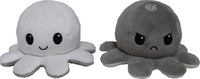 Reversible Octopus Plushie White Sparkle and Gray - Teeturtle