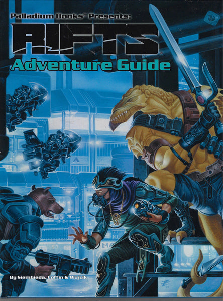 Rifts Adventure Guide ( Hard Cover ) - Palladium Rifts