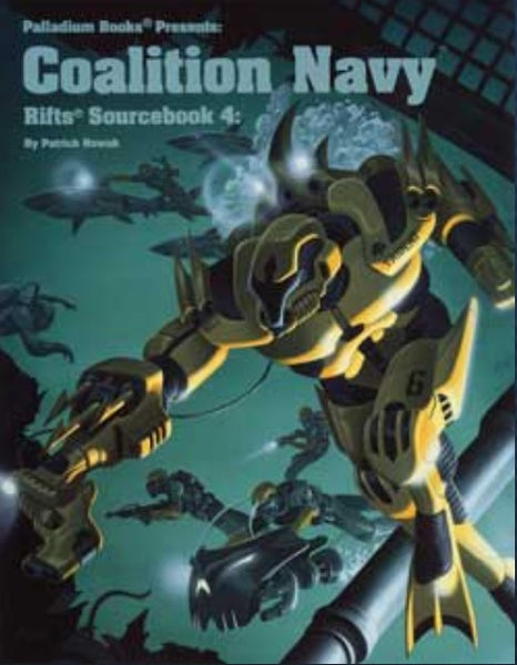 Rifts: Sourcebook 4 Coalition Navy - Palladium Rifts