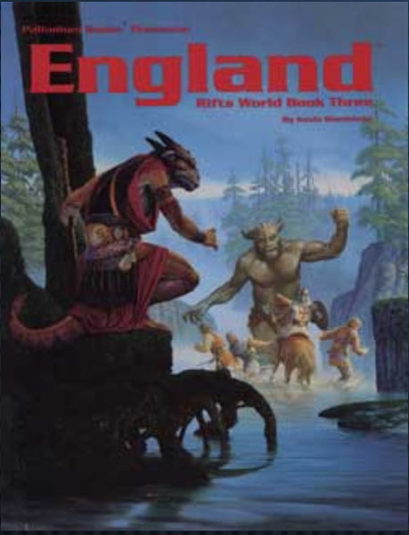 Rifts World Book 3 England - Palladium Rifts