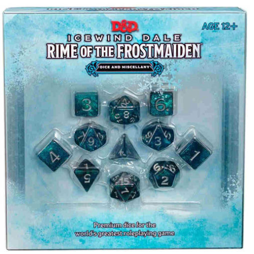 Icewind Dale Rime of the Frostmaiden Dice & Miscellany - Dungeons & Dragons 5E