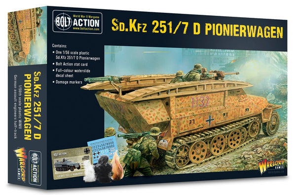 German SD.KFZ 251/7 D Pionierwagen - Bolt Action – MantisGamingStudios