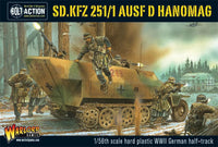 German SD.KFZ 251/1 Ausf D Hanomag - Bolt Action